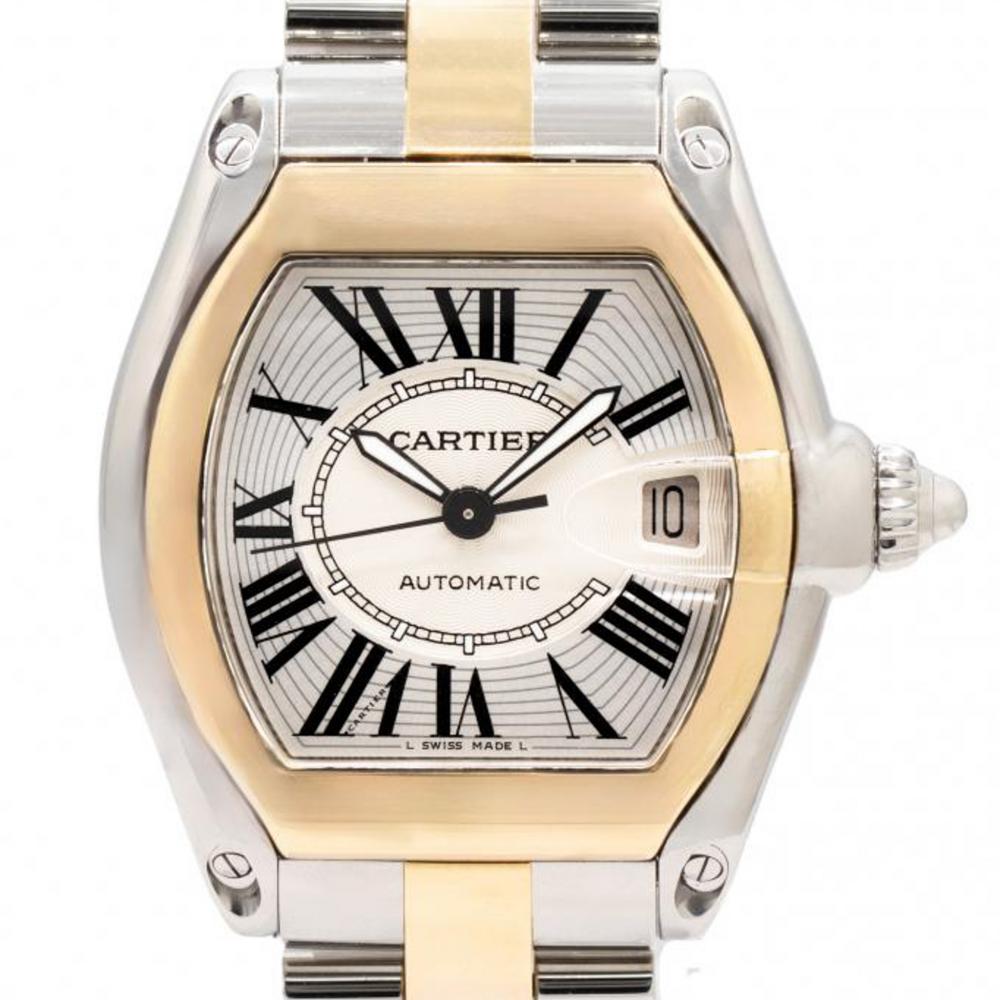 Cartier Roadster 36.5 x 30.5MM W62026Y4 Two Tone Watch
